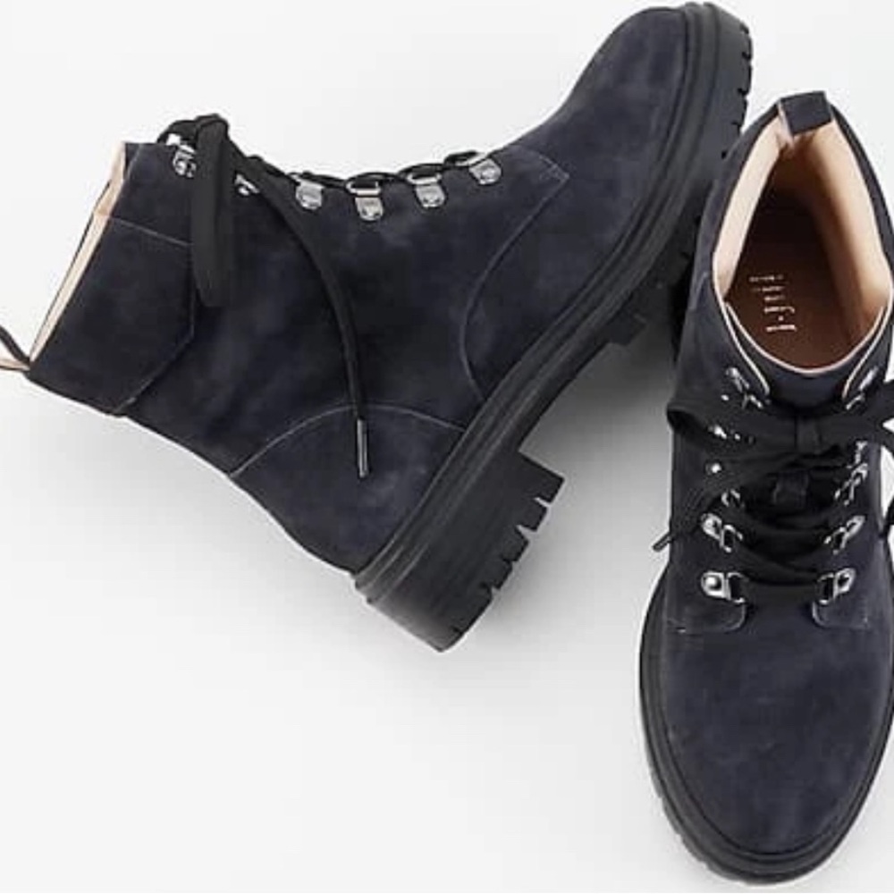 J Jill Suede Dakota Luxe Hiker Boots. New without box - Picture 2 of 2